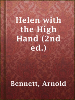 cover image of Helen with the High Hand (2nd ed.)